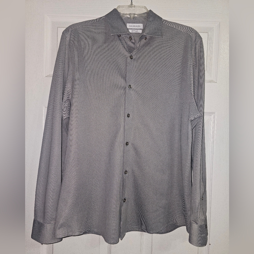 Calvin Klein Gray Men's Shirt